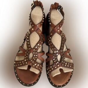 Free People Studded Gladiator Sandals Size 39